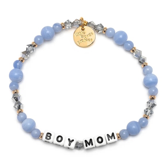 Little Words Project Jewelry - Little Words Project Boy Mom Beaded Stretch Bracelet
